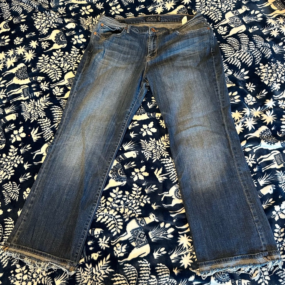 Lucky Brand Sweet n Low denim jeans size 14 - Picture 7 of 9